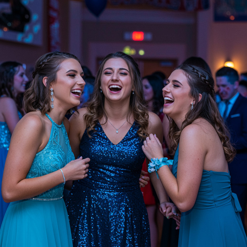 Elegant school dance dresses